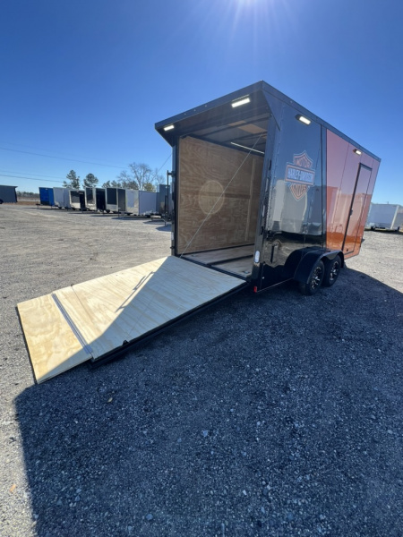 New 2026 Rock Solid Cargo 7x16 Pro Series Motorcycle Trailer