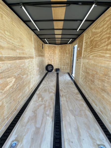 New 2026 Rock Solid Cargo 7x16 Pro Series Motorcycle Trailer