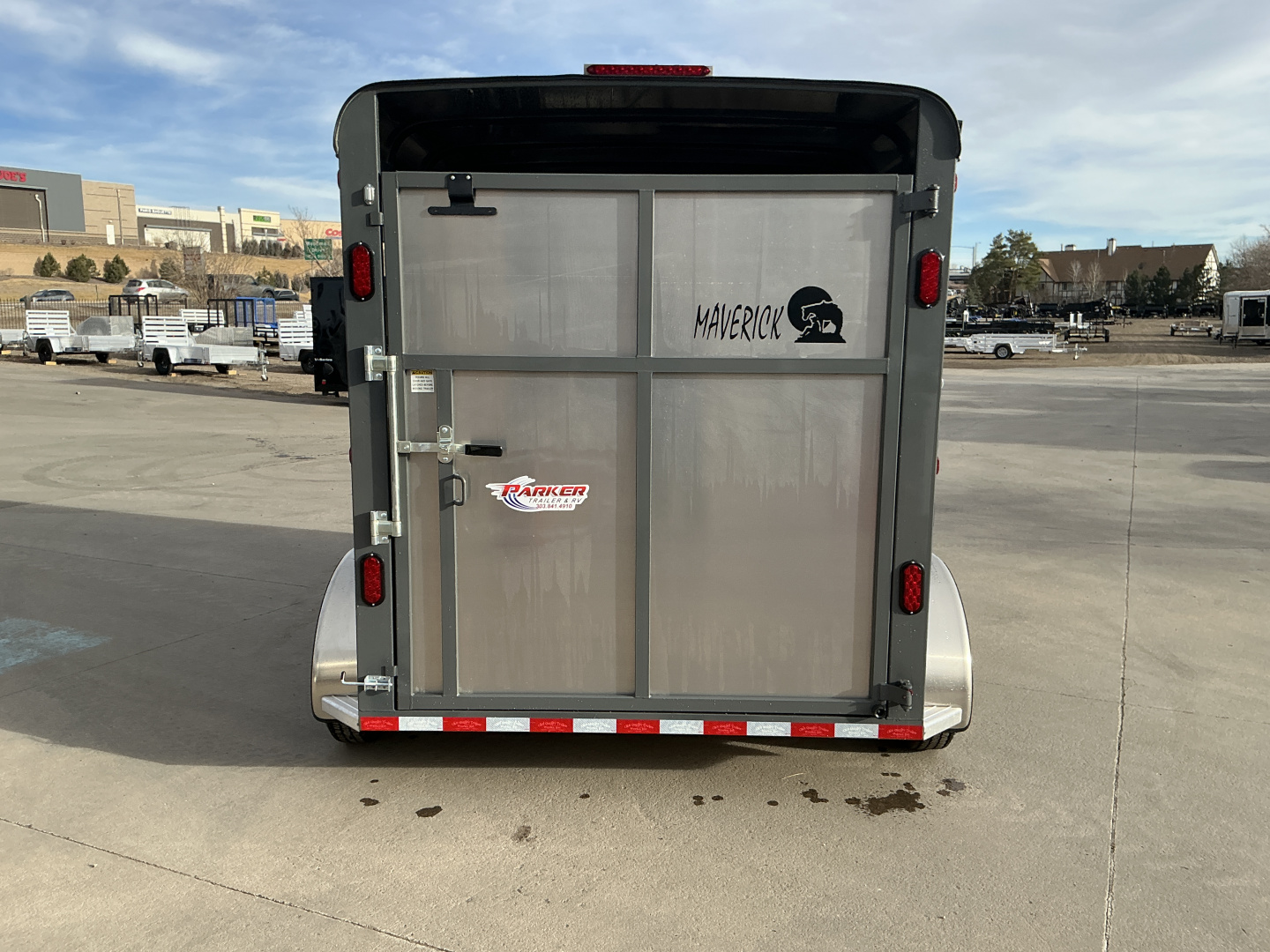 New 2026 Maverick 2 Place Horse Trailer