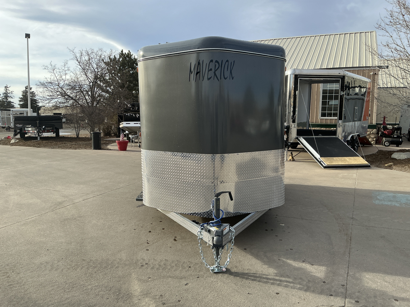 New 2026 Maverick 2 Place Horse Trailer