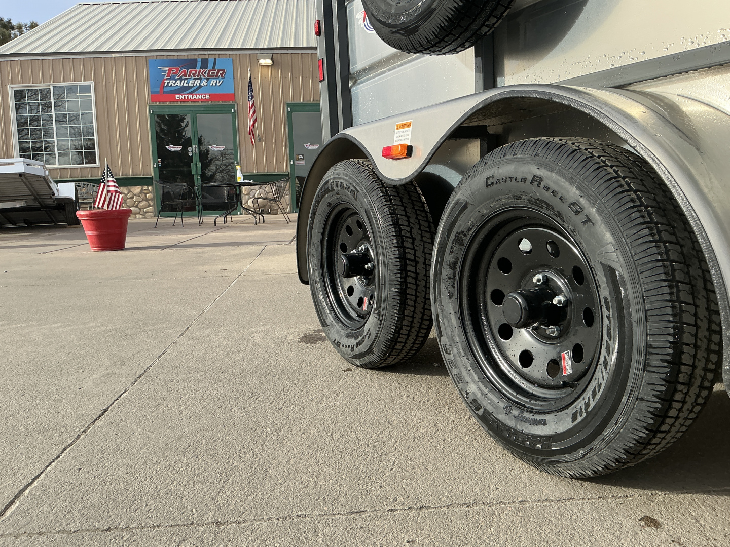New 2026 Maverick 2 Place Horse Trailer