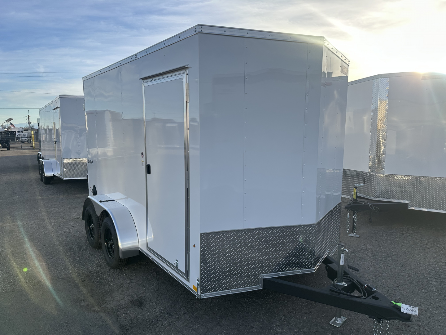 New 2026 Pace American 7x12 7K Outback Dlx Cargo / Enclosed Trailer