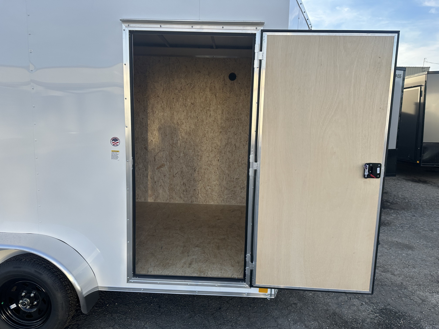 New 2026 Pace American 7x12 7K Outback Dlx Cargo / Enclosed Trailer