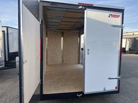 New 2026 Pace American 7x12 7K Outback Dlx Cargo / Enclosed Trailer