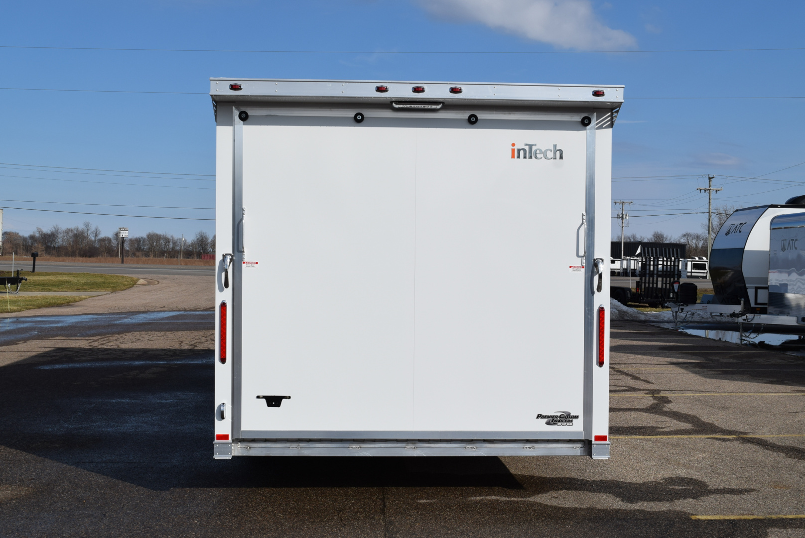 New INTECH 8.5x24 LITE SERIES ALL ALUMINUM CAR HAULER