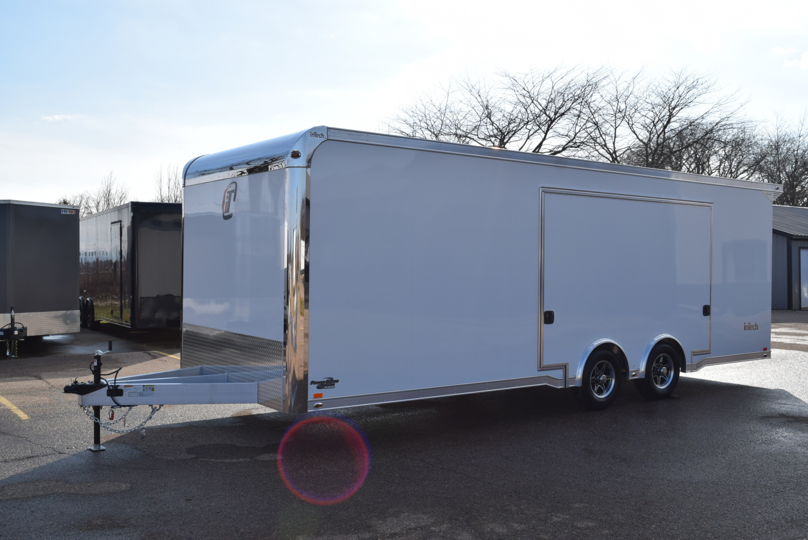 New INTECH 8.5x24 LITE SERIES ALL ALUMINUM CAR HAULER