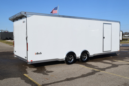 New INTECH 8.5x24 LITE SERIES ALL ALUMINUM CAR HAULER