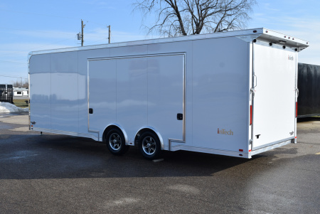 New INTECH 8.5x24 LITE SERIES ALL ALUMINUM CAR HAULER