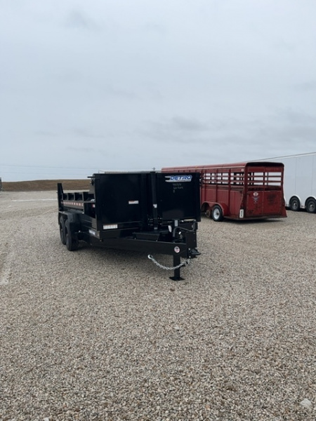 New 2026 Sure-Trac 82x14 16K Telescopic HD Low Profile Dump Trailer