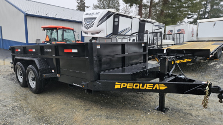 New 2026 Pequea Trailers C2500 Dump Trailer