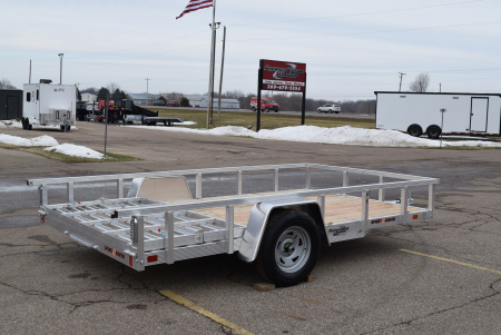 New 2026 Sport Haven 7x12 Aluminum Utility Trailer