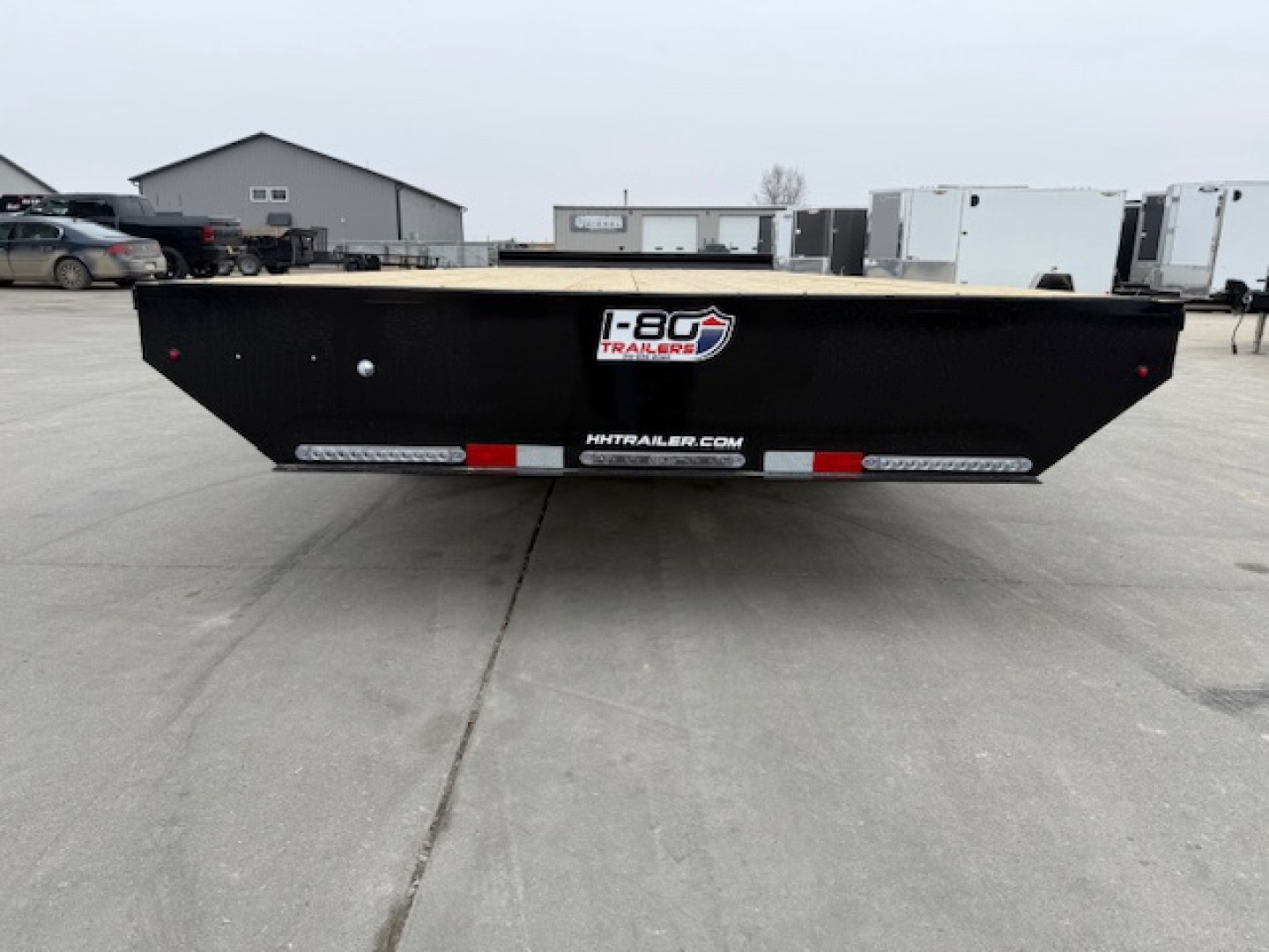 New 2026 H&H 102"x20' 10k Standard Duty Bumper Pull Deckover Trailer