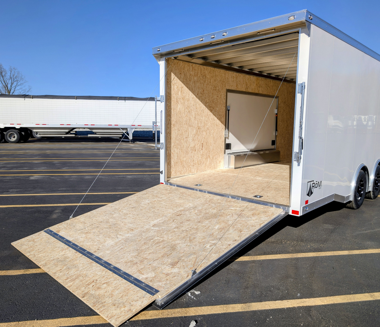 New ATC 8.5x24' RoM 400 Base Edition Aluminum Car / Racing Trailer
