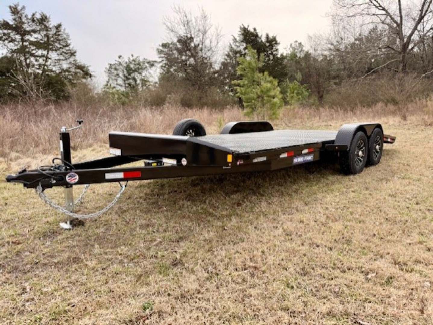 New 2026 Sure-Trac 7X20 (16+4) Steel Deck 10K Car Hauler