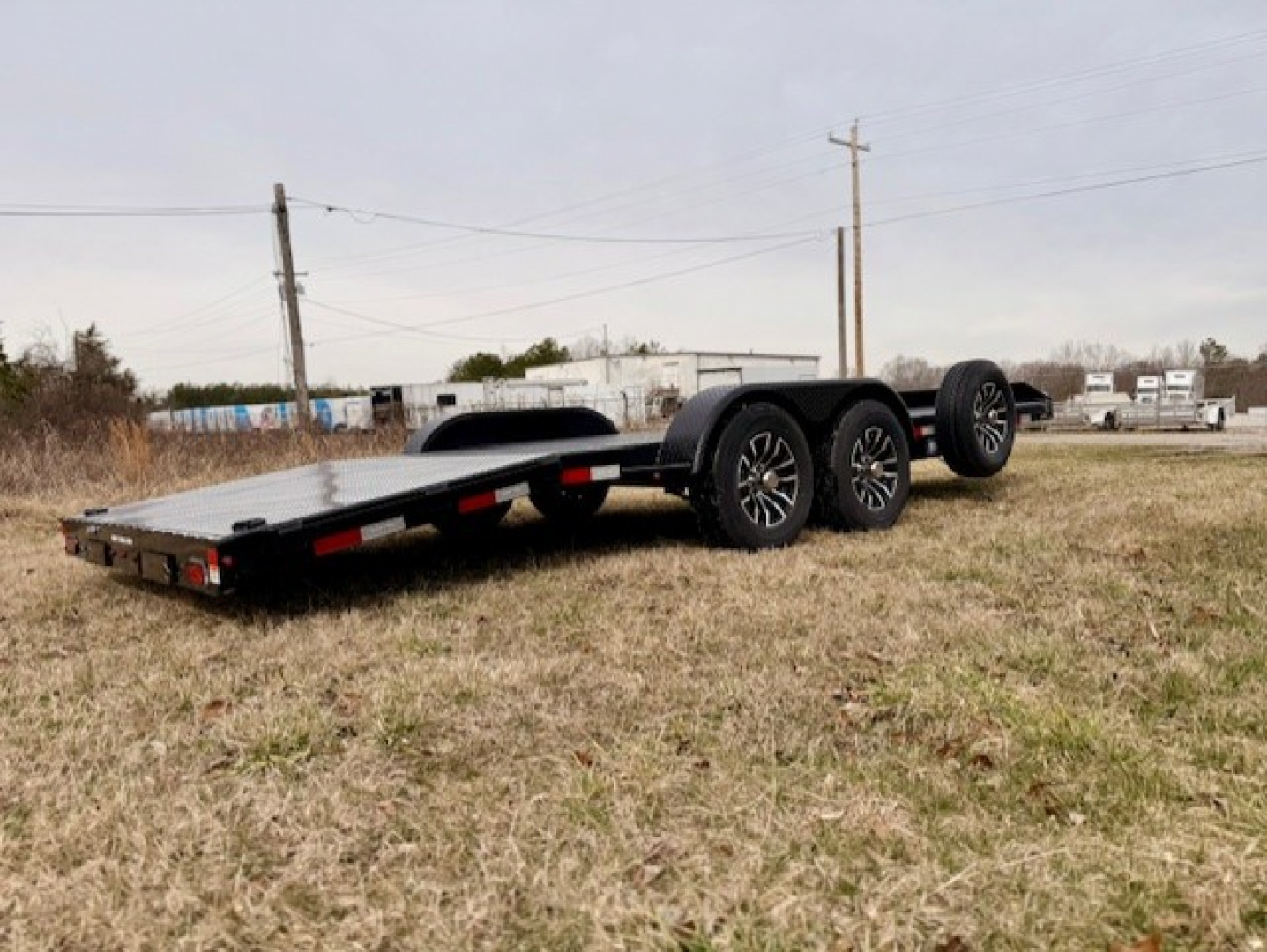 New 2026 Sure-Trac 7X20 (16+4) Steel Deck 10K Car Hauler