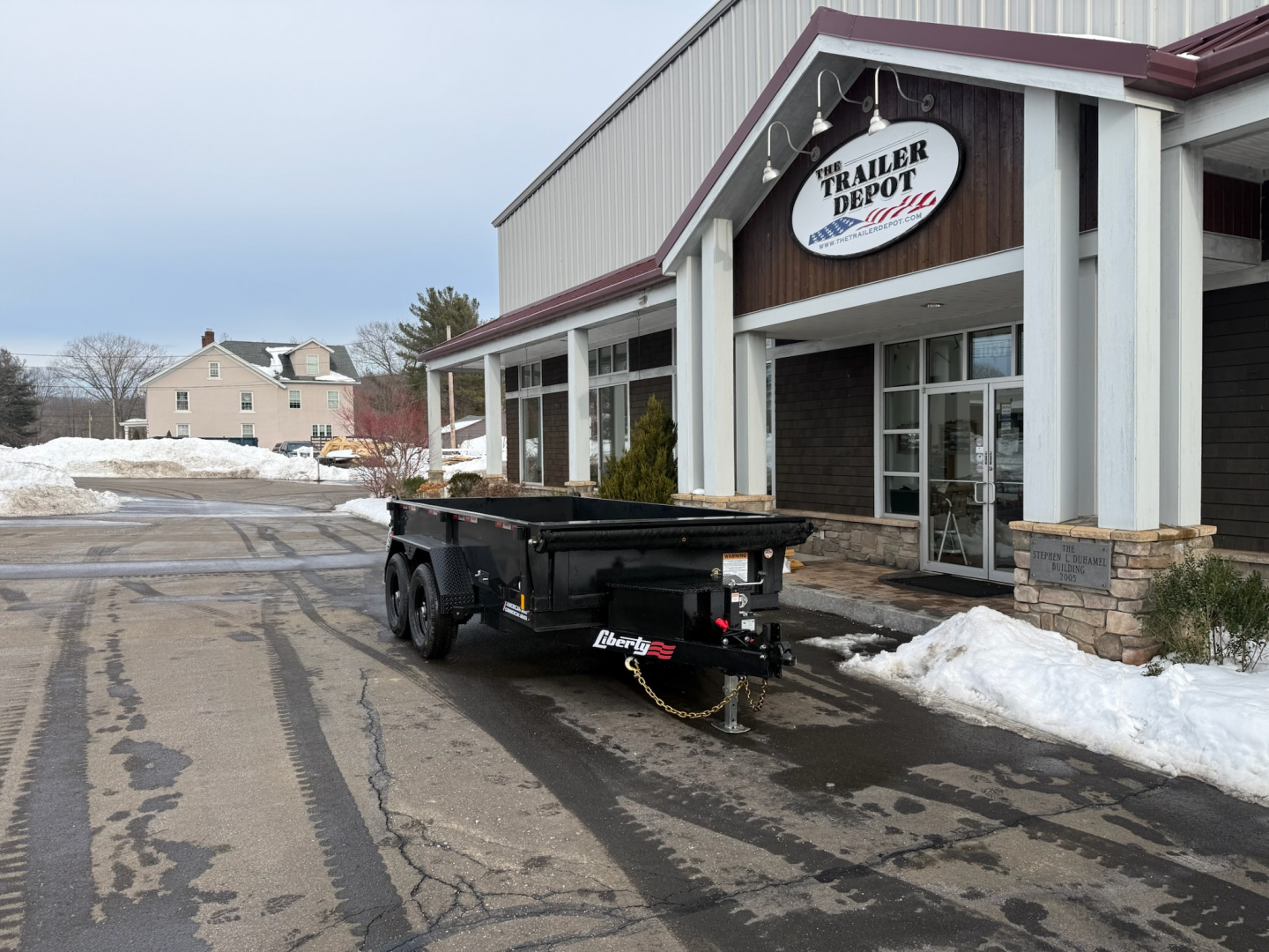 New Liberty 6' x 12' Dump Trailer 9.9K