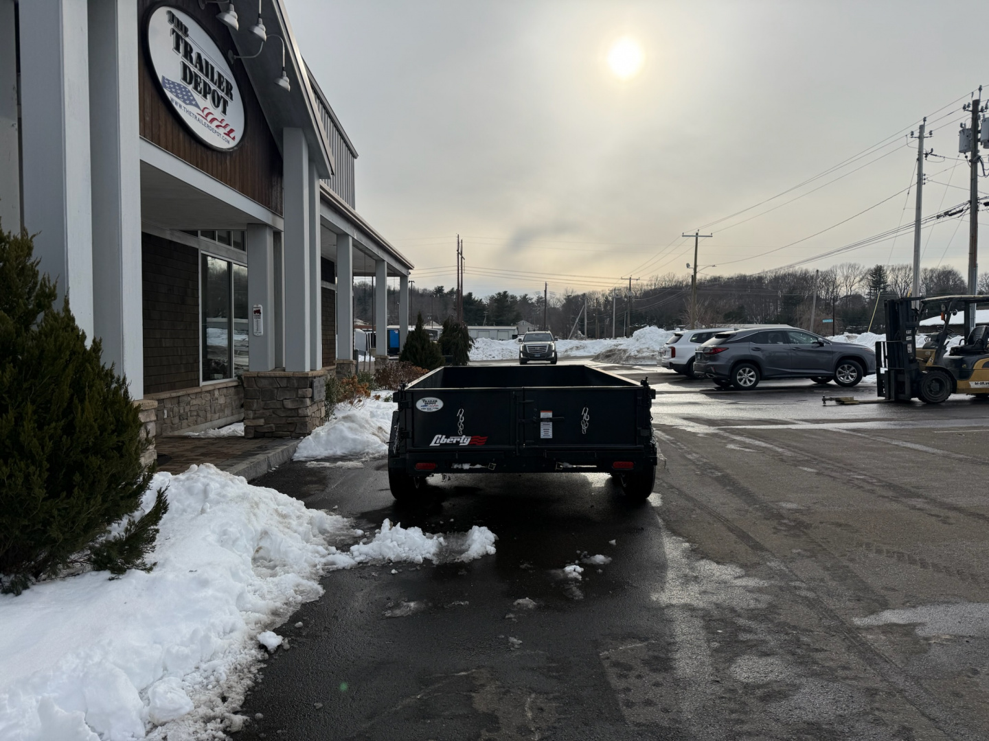 New Liberty 6' x 12' Dump Trailer 9.9K