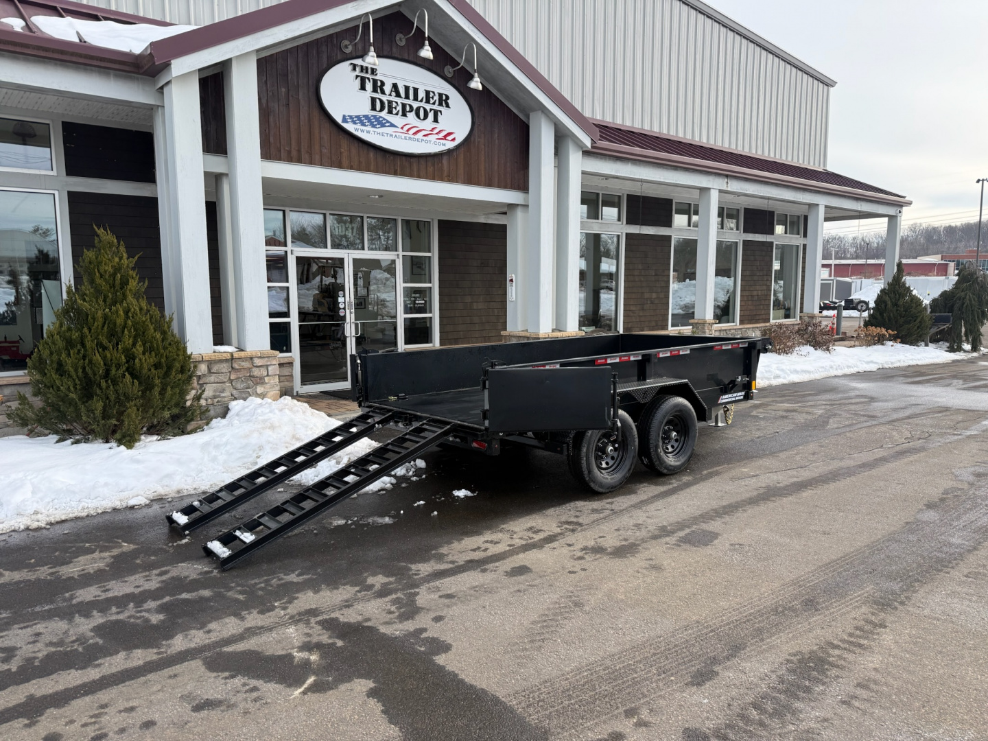 New Liberty 6' x 12' Dump Trailer 9.9K