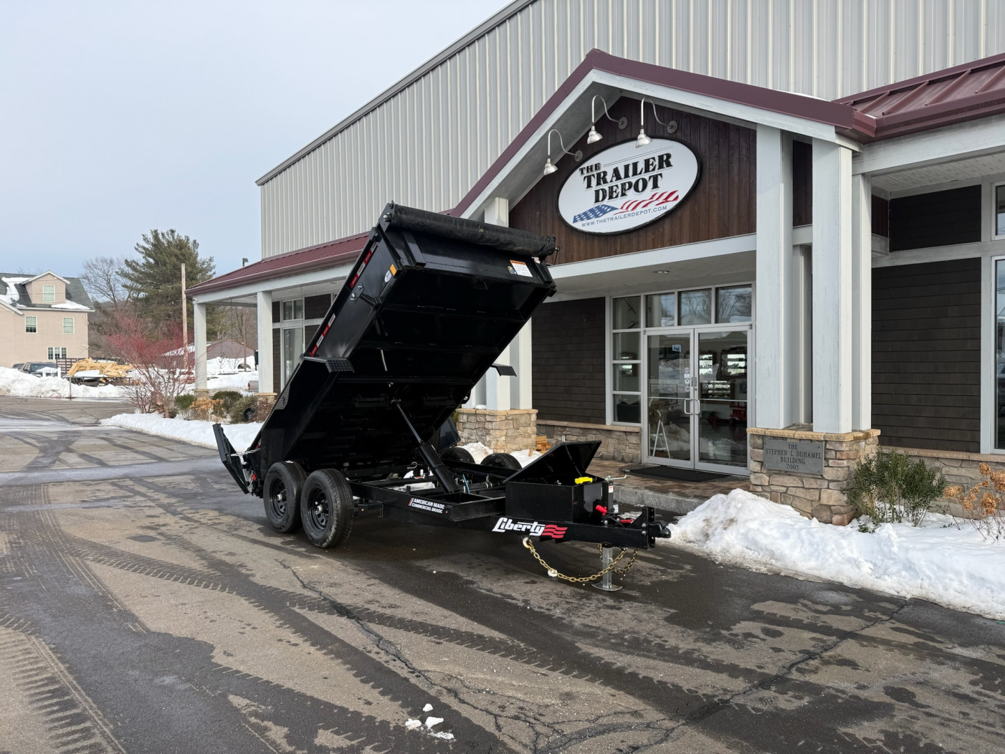 New Liberty 6' x 12' Dump Trailer 9.9K