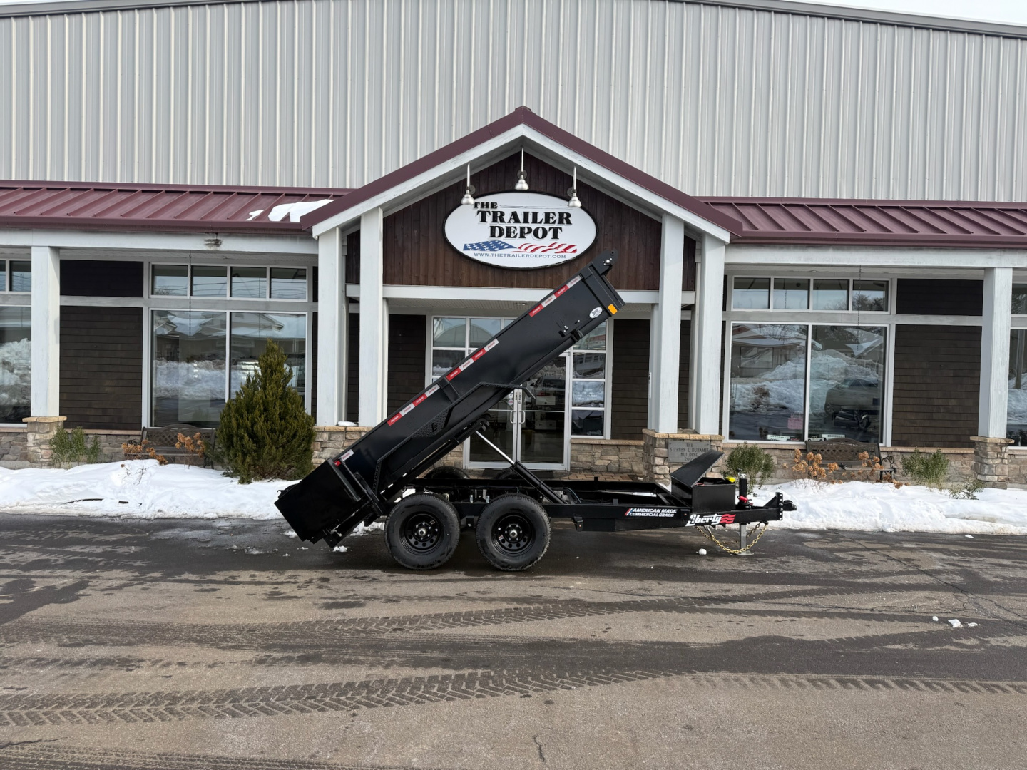 New Liberty 6' x 12' Dump Trailer 9.9K