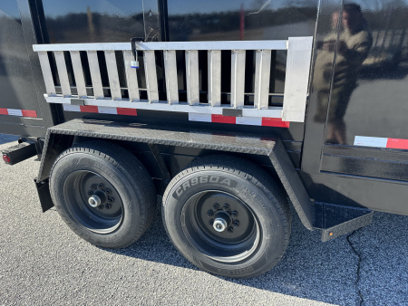 New 2026 PROSPECTOR HD 7X16 16K GOOSENECK DUMP TRAILER WITH 4' WALLS