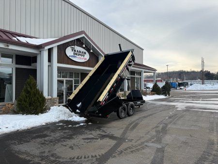 New Liberty 6'11" x 14' Telescopic Dump Trailer 15.4K