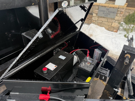 New Liberty 6'11" x 14' Telescopic Dump Trailer 15.4K