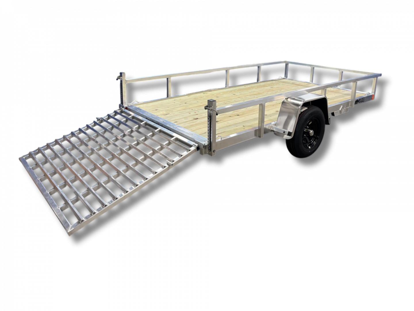 New 2026 Black Rhino EXS714 Equipment Trailer 7'x14'