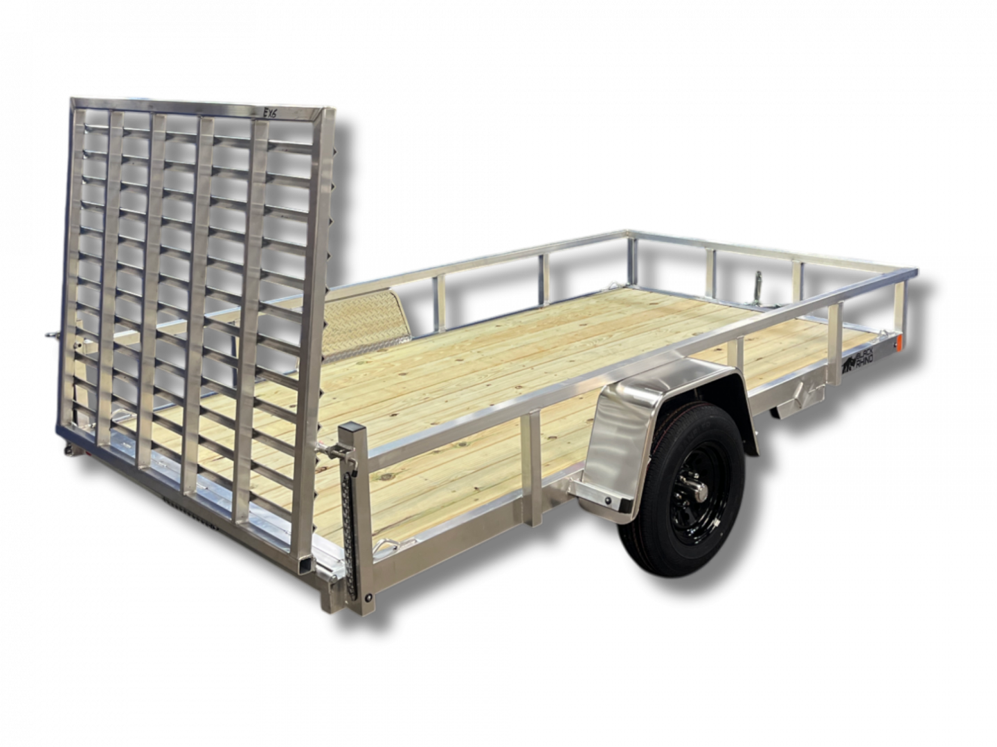 New 2026 Black Rhino EXS714 Equipment Trailer 7'x14'
