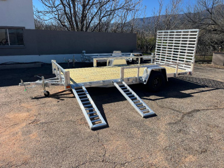 New 2026 Black Rhino EXS714 Equipment Trailer 7'x14'