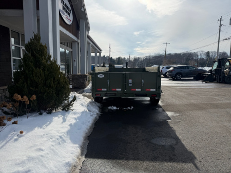 New Liberty 6'11" x 14' Telescopic Dump Trailer 15.4K