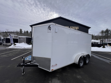 New DEMO* 2025 Spartan 7X14 +2ft V-nose/6'6  interior height / .030 Exterior/ E track - 7000GVW
