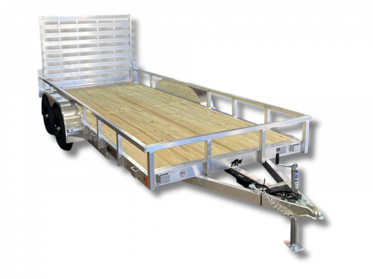 New 2026 Black Rhino EXT716 Equipment Trailer 7'x16'