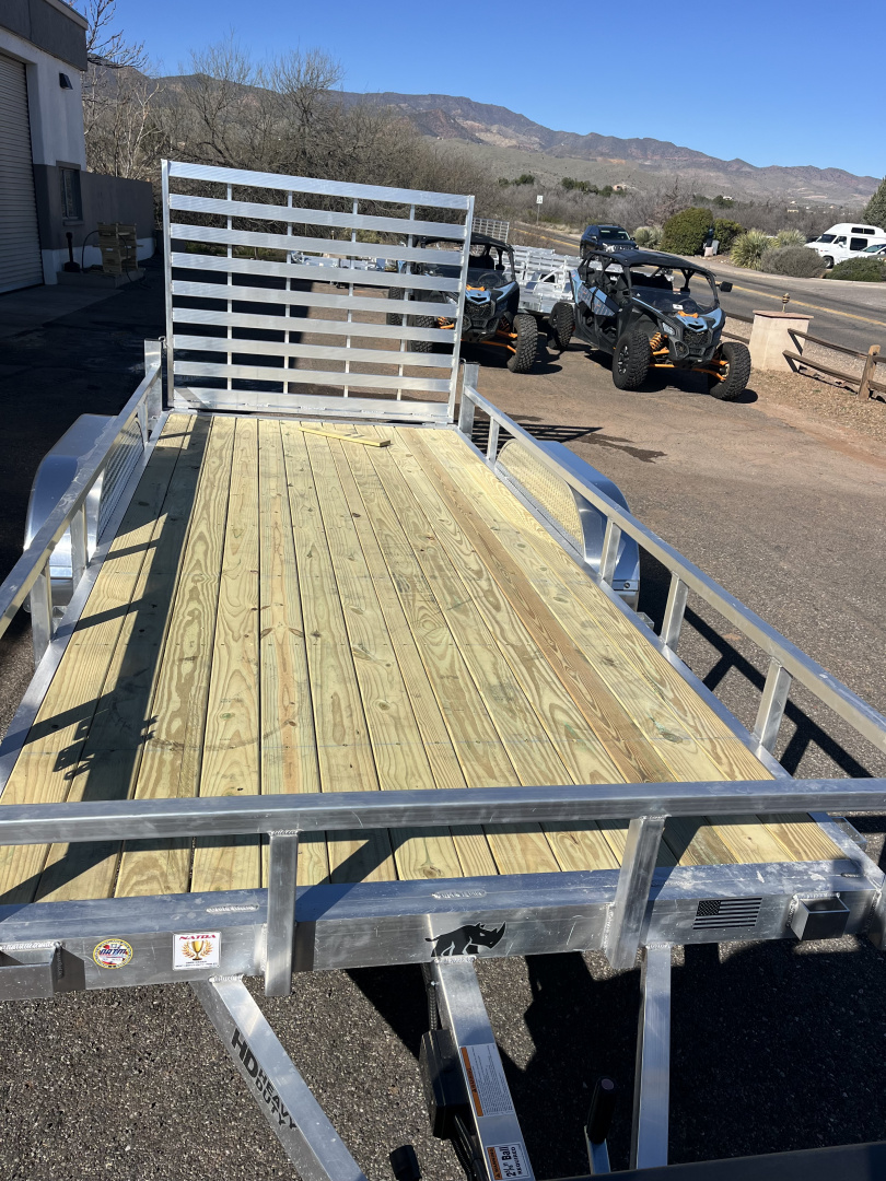 New 2026 Black Rhino EXT716 Equipment Trailer 7'x16'