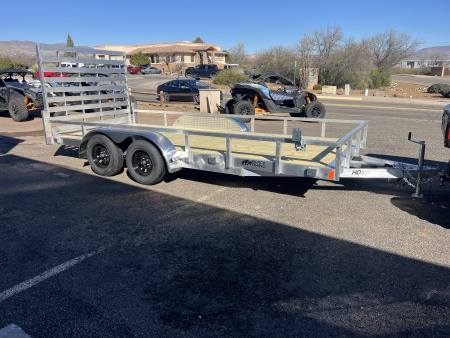 New 2026 Black Rhino EXT716 Equipment Trailer 7'x16'