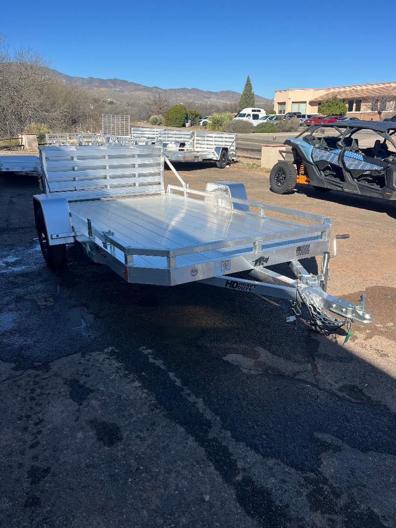 New 2026 Black Rhino LPS8112A ATV Trailer 7'x12'