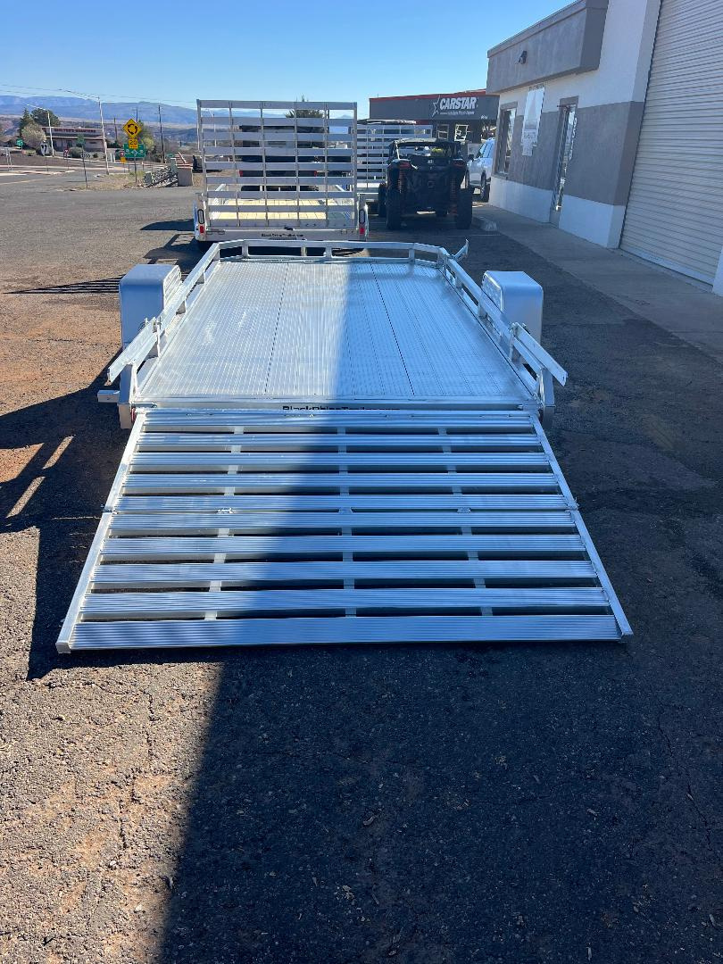 New 2026 Black Rhino LPS8112A ATV Trailer 7'x12'