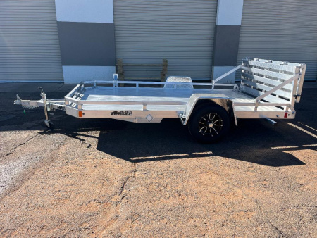 New 2026 Black Rhino LPS8112A ATV Trailer 7'x12'