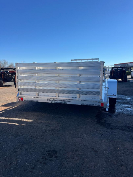 New 2026 Black Rhino LPS8112A ATV Trailer 7'x12'