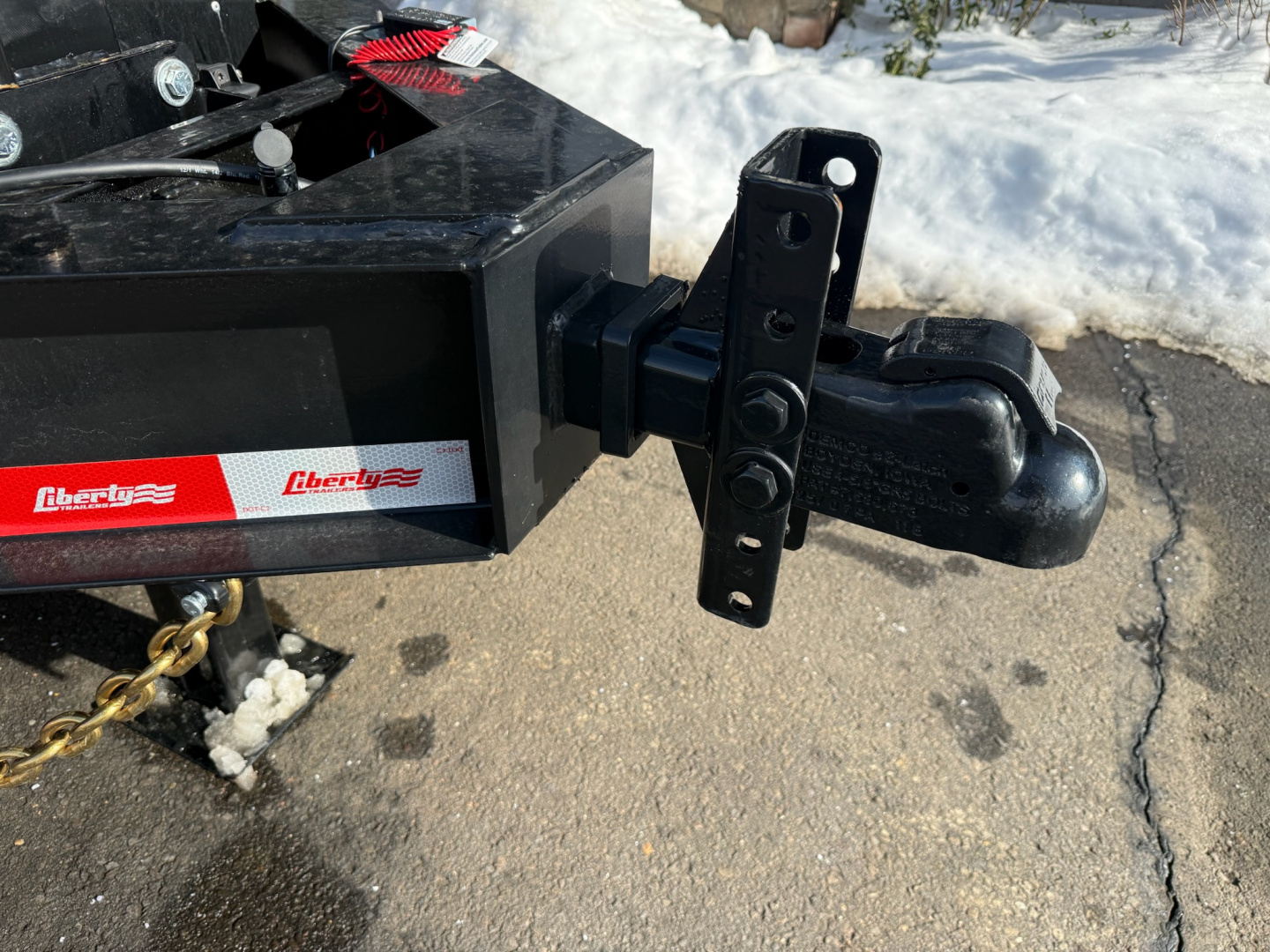 New Liberty 6'11" x 14' Telescopic Dump Trailer 17.5K