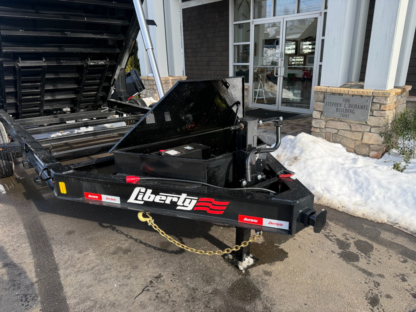 New Liberty 6'11" x 14' Telescopic Dump Trailer 17.5K