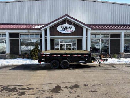 New Liberty 6'11  x 14' Telescopic Dump Trailer 17.5K