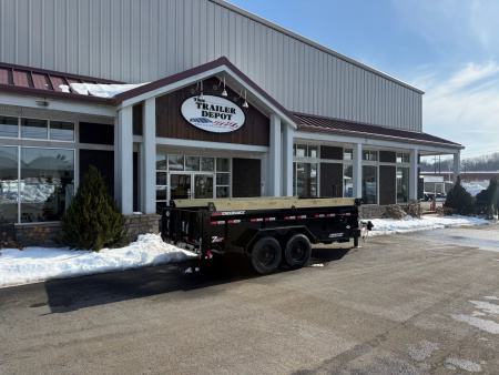 New Liberty 6'11" x 14' Telescopic Dump Trailer 17.5K