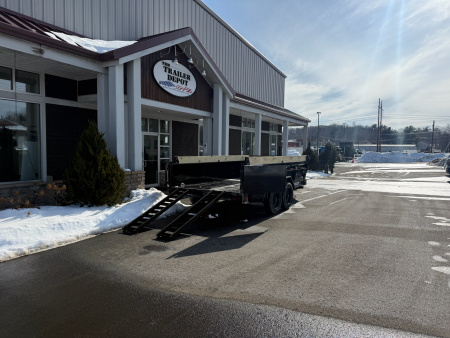 New Liberty 6'11" x 14' Telescopic Dump Trailer 17.5K