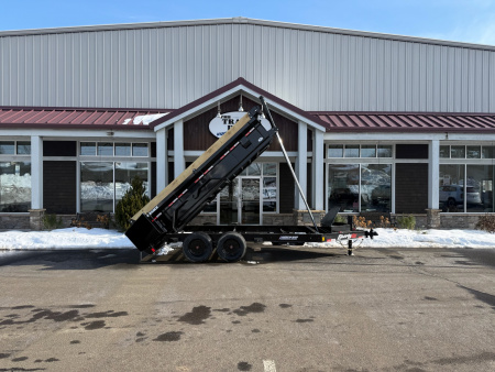 New Liberty 6'11" x 14' Telescopic Dump Trailer 17.5K