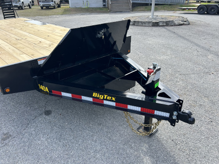 New 2026 Big Tex Trailers 14OA Deckover Trailer, 8.5' x 21ft Deck+3ft Dovetail=24ft ) #11,220 Payload