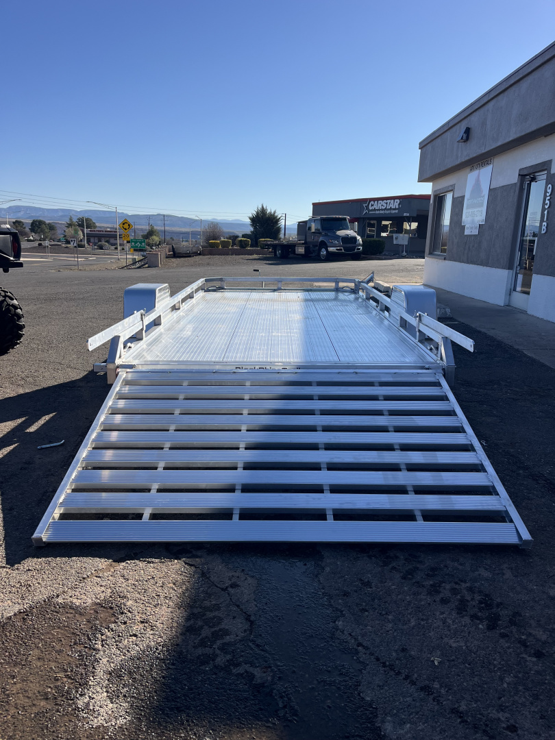 New 2026 Black Rhino LPS8114A ATV Trailer 7'x14'