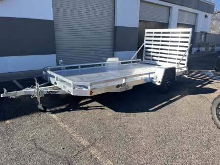New 2026 Black Rhino LPS8114A ATV Trailer 7'x14'