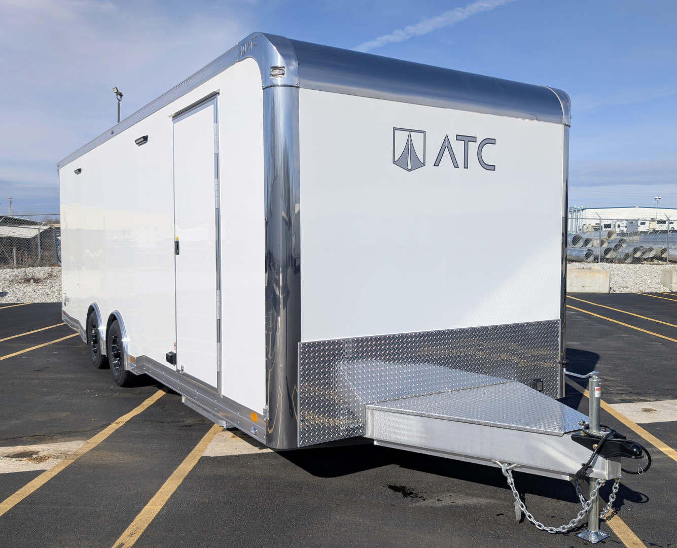 New ATC 8.5x24' RoM 500 (10 YEAR WARRANTY) Premier Edition Aluminum Car / Racing Trailer