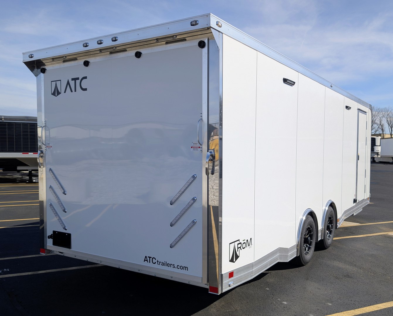 New ATC 8.5x24' RoM 500 (10 YEAR WARRANTY) Premier Edition Aluminum Car / Racing Trailer